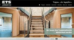 Desktop Screenshot of ets-treppen.de